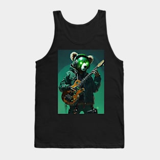 Bearbonez Cyberpunk Design Tank Top